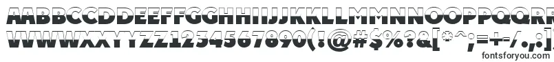 Шрифт PlakattitulbwExtrabold – широкие шрифты
