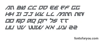 MetalStormItalic Font