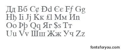 Intouristiqua Font
