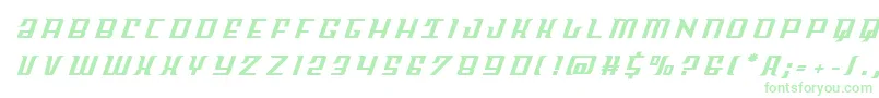 Skycabtitle Font – Green Fonts on White Background