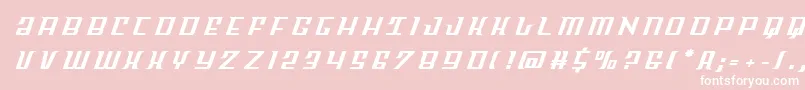 Skycabtitle Font – White Fonts on Pink Background