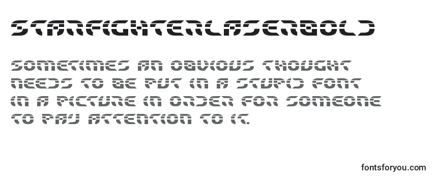 Starfighterlaserbold Font