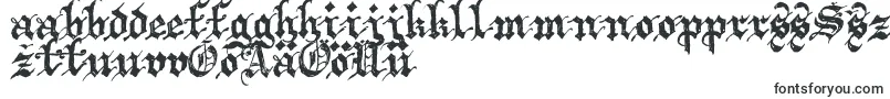 Argbrujs-Schriftart – estnische Schriften