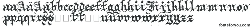 Argbrujs-Schriftart – rumänische Schriften