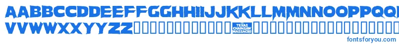 Massacre Font – Blue Fonts