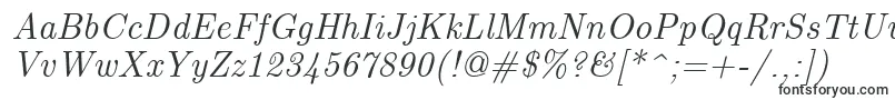 Шрифт EuclidItalic – кассовые шрифты
