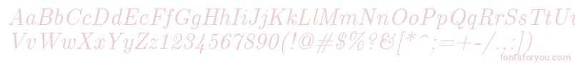 EuclidItalic Font – Pink Fonts