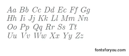 EuclidItalic Font