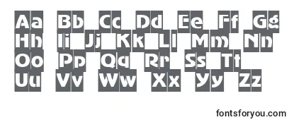 Advergothiccamc Font