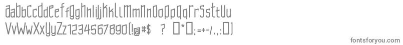 Brasilcao-Schriftart – Graue Schriften auf weißem Hintergrund