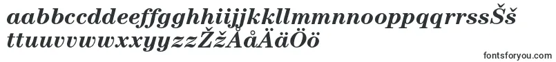 CenturystdBolditalic-fontti – suomalaisten fontit