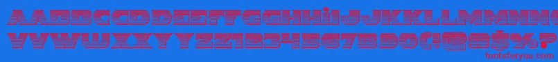 More about Indigodemonchrome Font Indigodemonchrome Font – Red Fonts on Blue Background