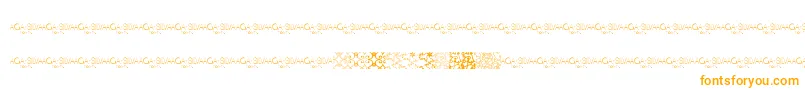 MayaTilesPromo Font – Orange Fonts on White Background