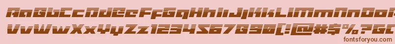 More about Turbochargehalfital Font Turbochargehalfital Font – Brown Fonts on Pink Background
