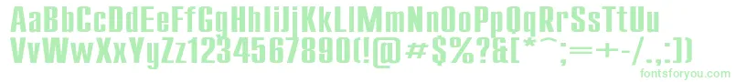 CompactEx Font – Green Fonts