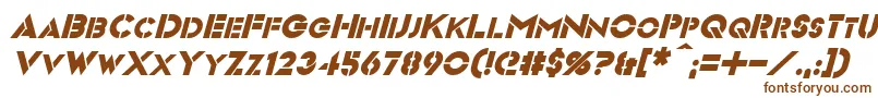 VideopacItalic Font – Brown Fonts