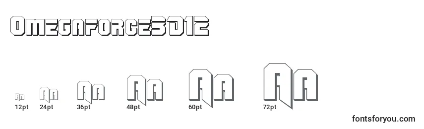 Omegaforce3D12 Font Sizes