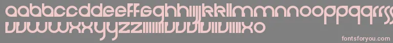 Cerebro-fontti – vaaleanpunaiset fontit harmaalla taustalla