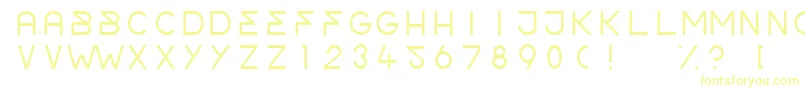 OrderLight Font – Yellow Fonts