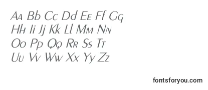 LarwellLightItalic Font