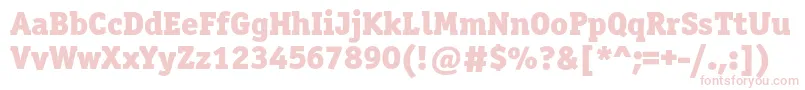 Officinaserifblackc Font – Pink Fonts