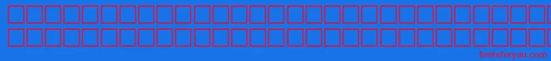 fuente NextRegular – Fuentes Rojas Sobre Fondo Azul
