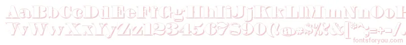 FetteBauerscheAntiquaShadowUnz1 Font – Pink Fonts