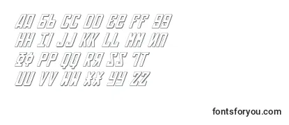 Soviet3DItalic Font