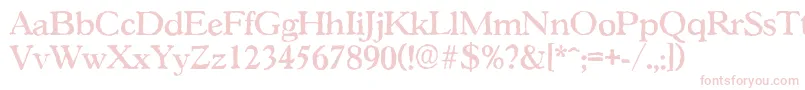 GascogneantiqueMediumRegular Font – Pink Fonts