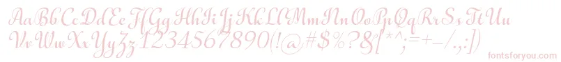 AulyarsItalic Font – Pink Fonts