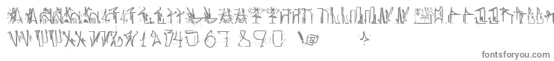 フォントAntroPofagiaPixaР°В¦o165 – 白い背景に灰色の文字