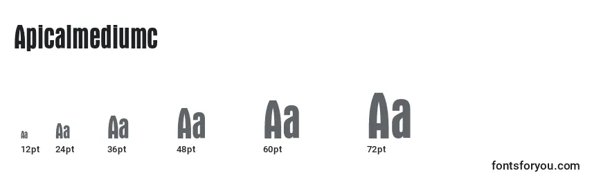 Apicalmediumc Font Sizes