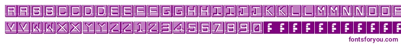EnHollowTiles Font – Purple Fonts