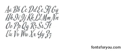 MervalescriptRegular Font