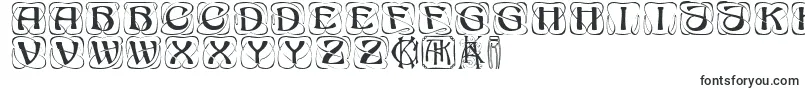 Шрифт KonanurRegular – буквенные шрифты