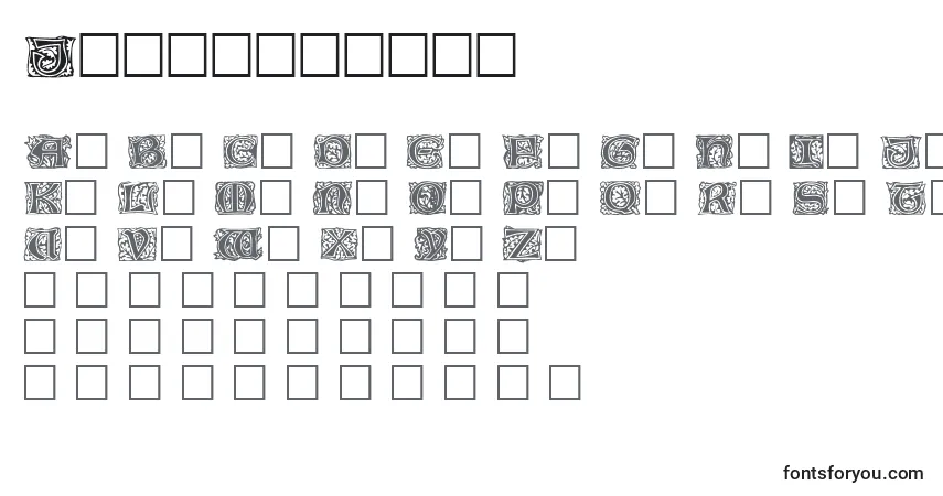 Schriftart Jeffnichols – Alphabet, Zahlen, spezielle Symbole