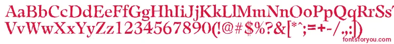 LeamingtonantiqueRegular Font – Red Fonts