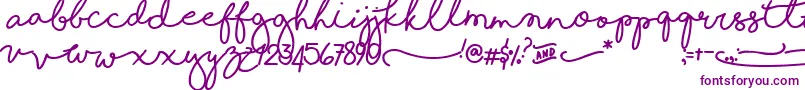 ShorelinesScriptBold-Schriftart – Violette Schriften