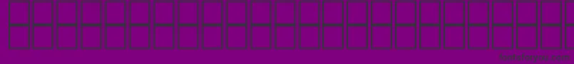 Czcionka Mathsymbols2 – czarne czcionki na fioletowym tle
