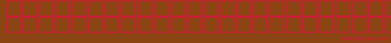 Mathsymbols2 Font – Red Fonts on Brown Background