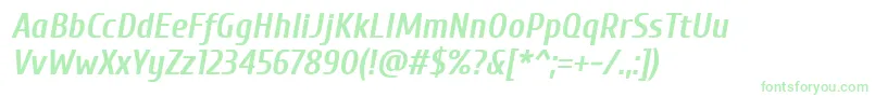 fuente CuprumBoldItalic – Fuentes Verdes