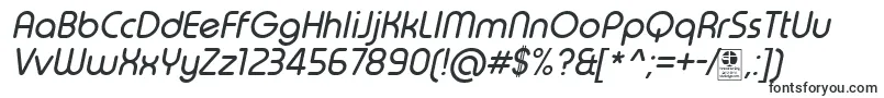 TypoRoundItalicDemo-fontti – Alkavat T:lla olevat fontit