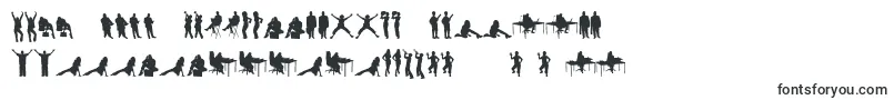 fuente HumanSilhouettesFreeTwo – Fuentes hausa