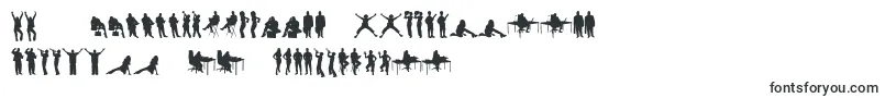 fuente HumanSilhouettesFreeTwo – Fuentes rumanas