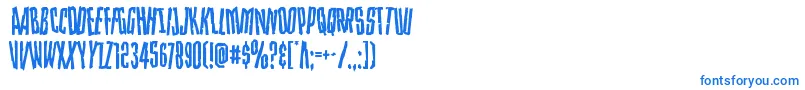 Strangerdangerdish Font – Blue Fonts