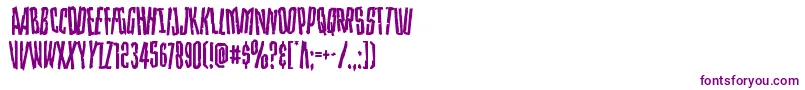 Strangerdangerdish Font – Purple Fonts