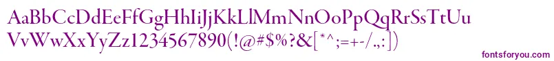 GaramondpremrproMeddisp Font – Purple Fonts
