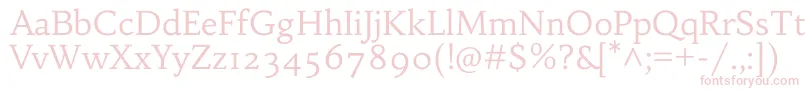 HabibiRegular Font – Pink Fonts on White Background