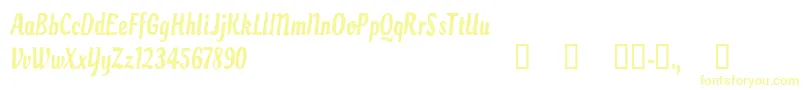 CfparadisecityRegular Font – Yellow Fonts