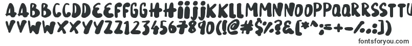Шрифт SnowySkies – буквенные шрифты